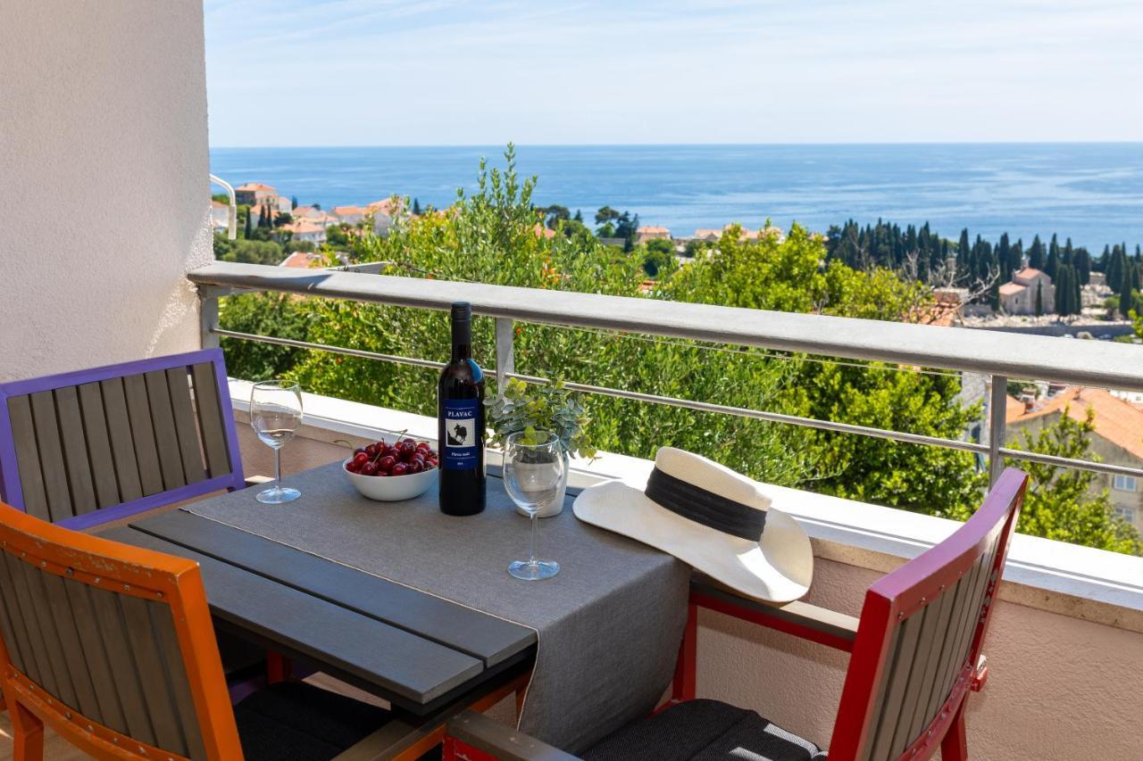 Sunspot Apartment - Beautiful View With Big Garden, Free Parking, Central Dubrovnik Dış mekan fotoğraf