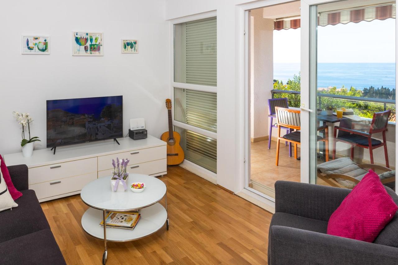 Sunspot Apartment - Beautiful View With Big Garden, Free Parking, Central Dubrovnik Dış mekan fotoğraf